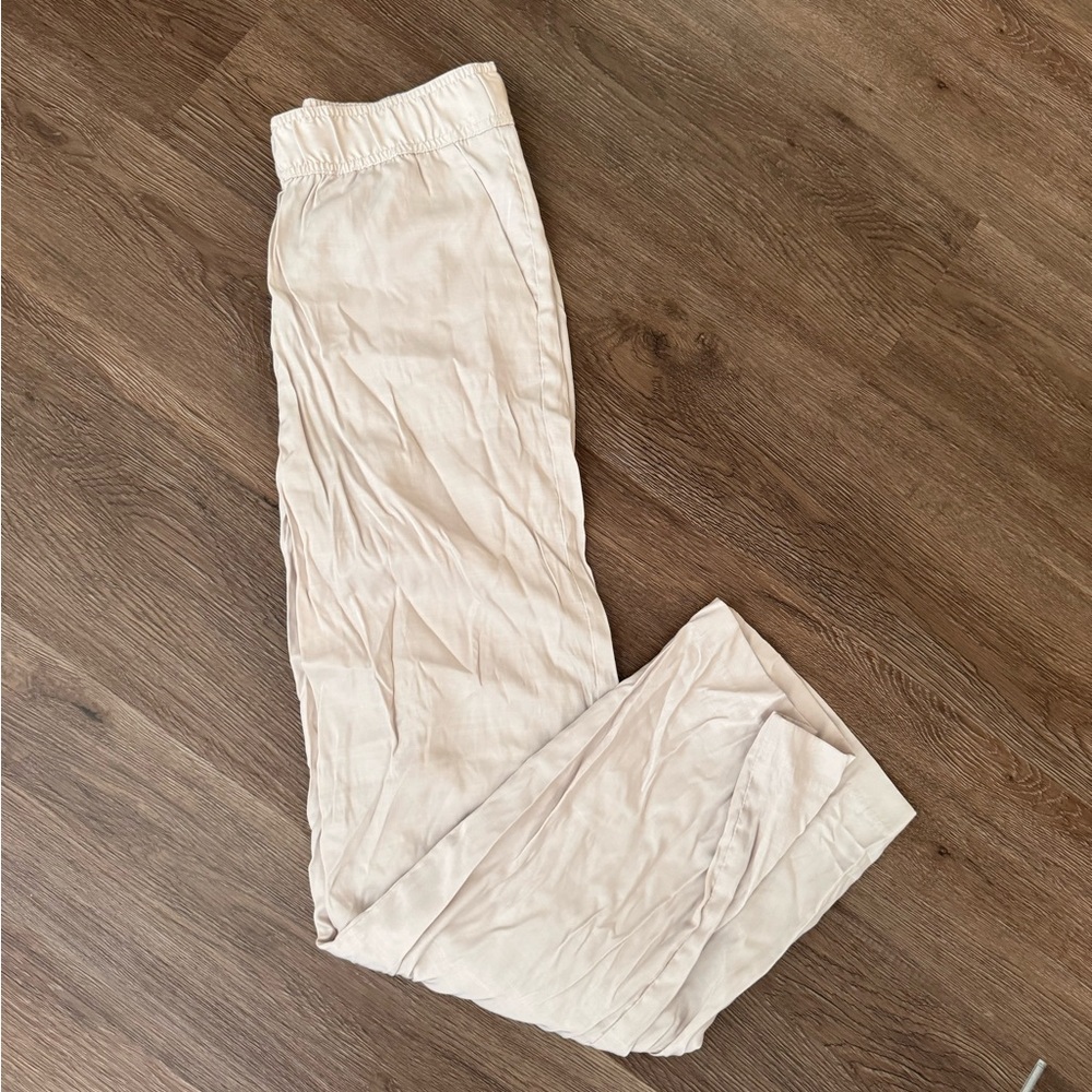 H&M satin trousers